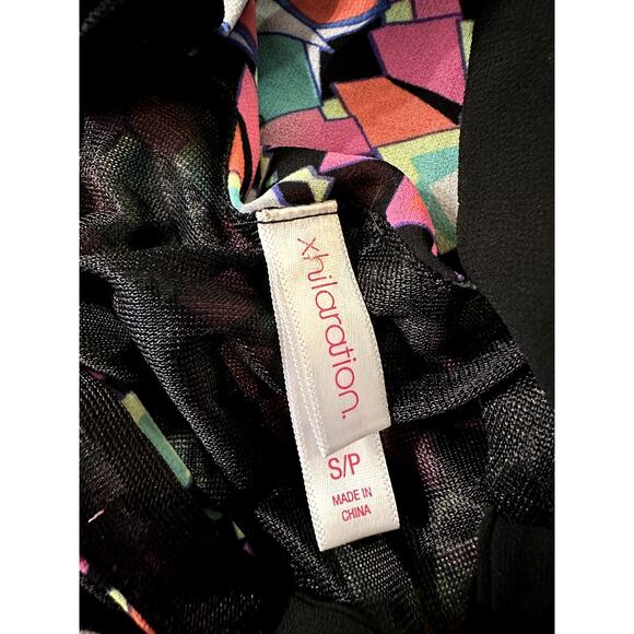 #110 Y2K Neon Tribal Print Mini Dress – Xhilaration – Size Small - Picture 3 of 3